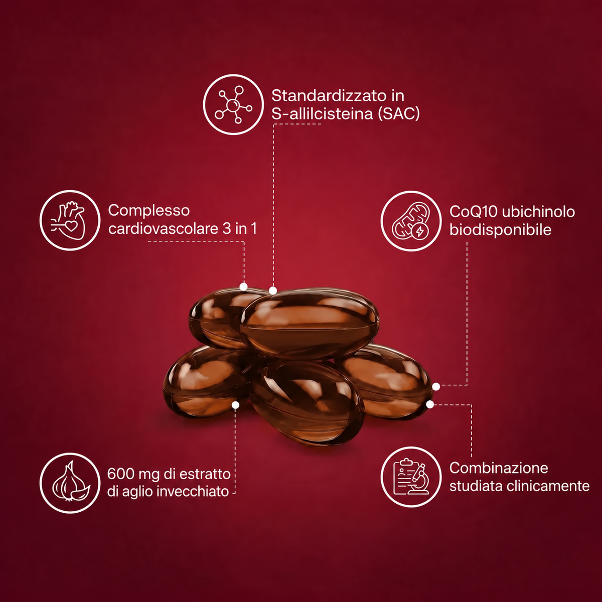 Serevia Aglio invecchiato con CoQ10